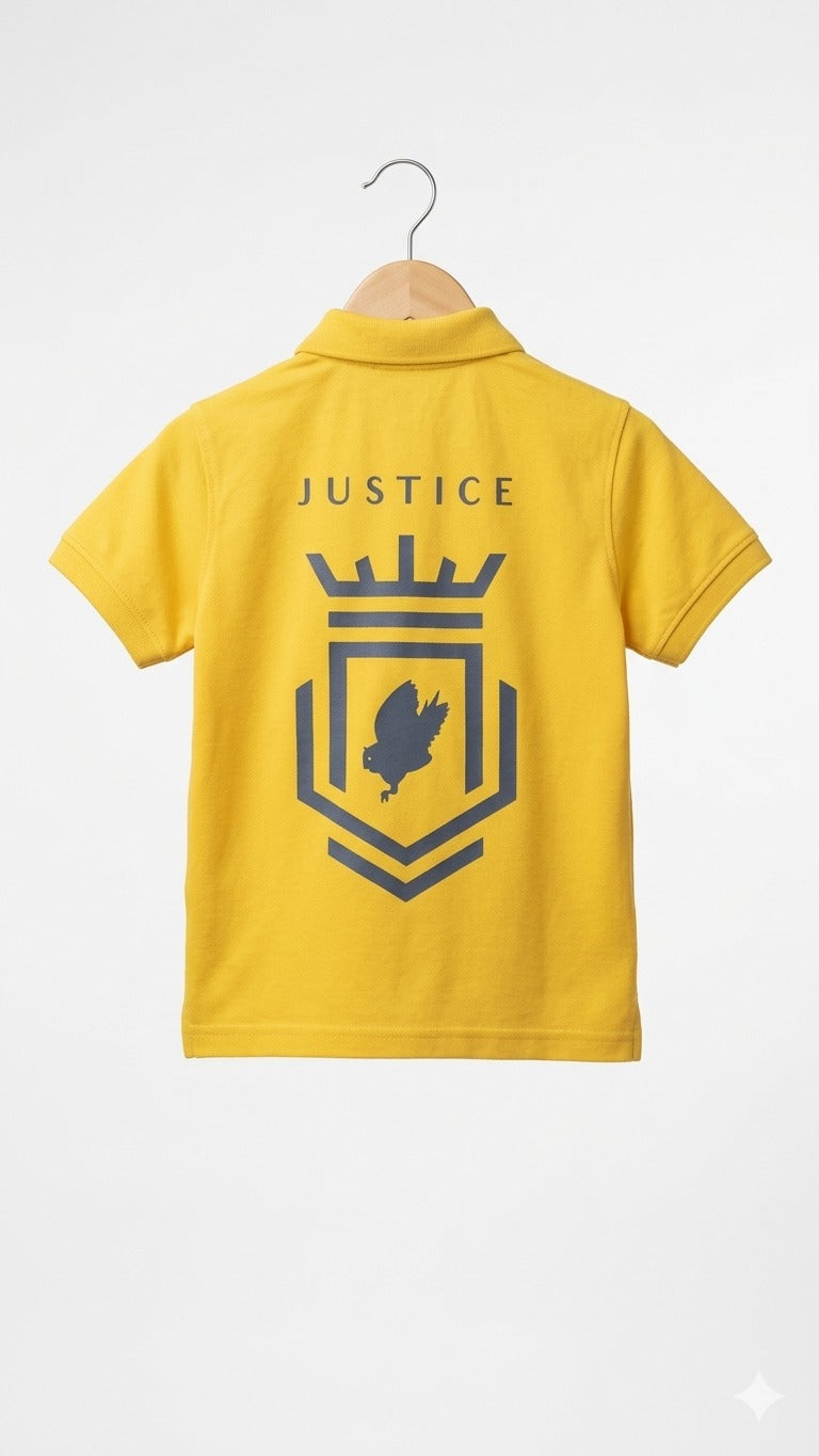 Genesis Global School, Noida Summer House Tee-Shirt (Justice House)